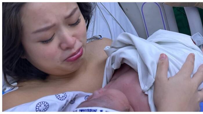 Trina ‘Hopia’ Legaspi, nanganak na; mga artista, nag-react