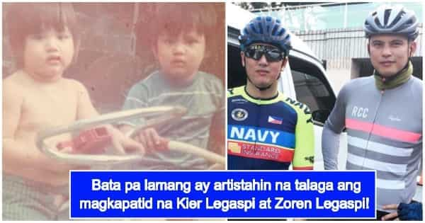 Kier Legaspi posts throwback photo of him with his brother Zoren ...