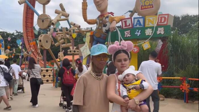 Whamos Cruz, ipinasilip ang pamamasyal niya at kanyang pamilya sa Hong Kong Disneyland