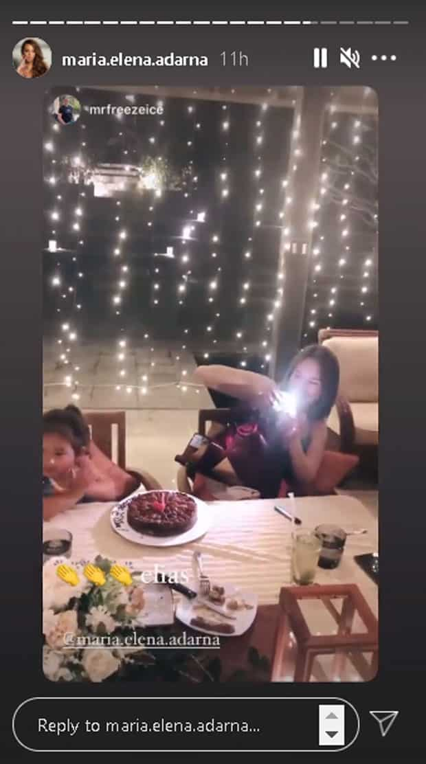 Video of touching moment Derek Ramsay lets Elias blow candle on Ellen's birthday cake