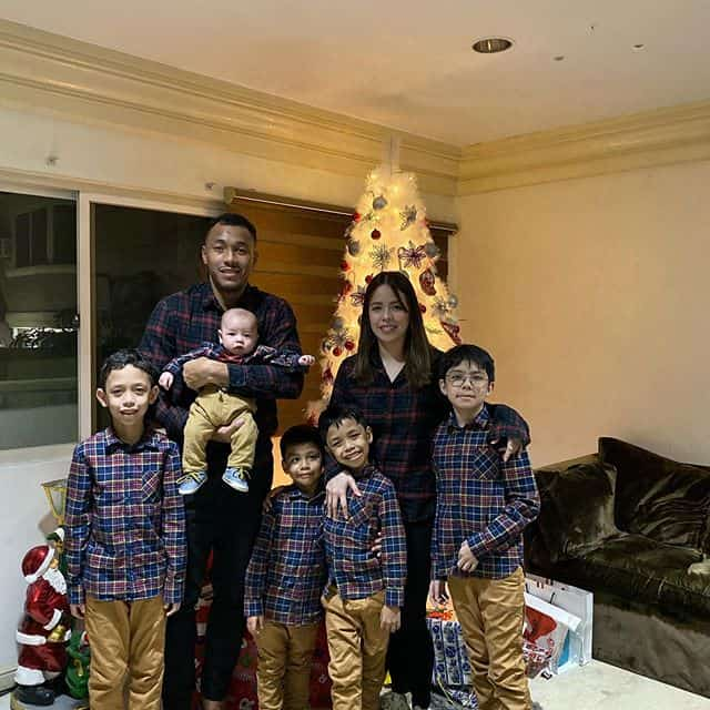 Calvin Abueva wife Sam Abueva