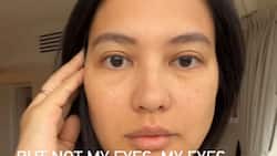 Isabelle Daza, ibinida ang kanyang no filter, no makeup, bagong gising look: "Eyes look well rested"