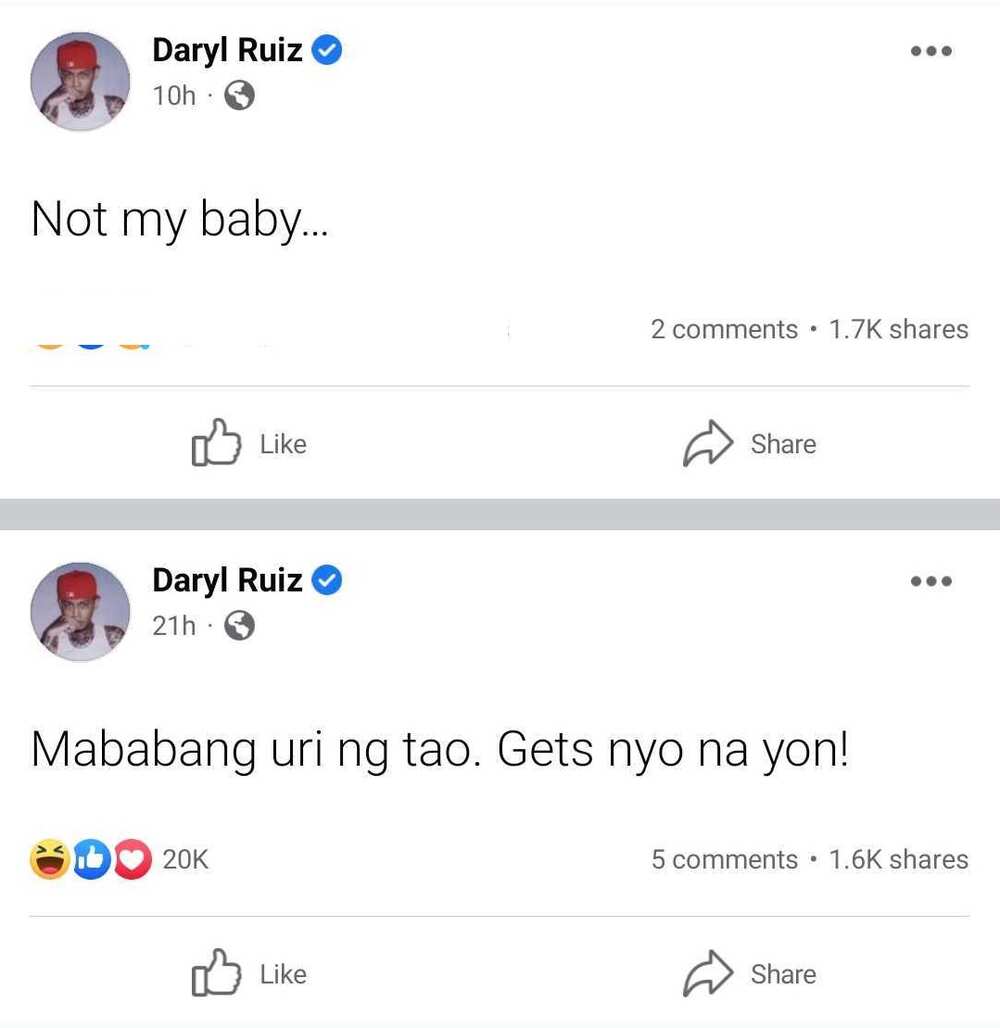 "Not my baby" post ni Skusta Clee, viral sa social media