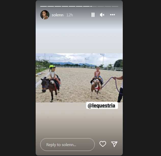 Baby Dahlia and baby Thylane’s snapshot while horseback riding goes viral