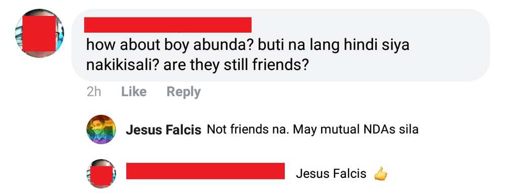 Jesus Falcis posts about what happened to Kris Aquino & Boy Abunda’s friendship Jesus Falcis posts about what happened to Kris Aquino & Boy Abunda’s friendship