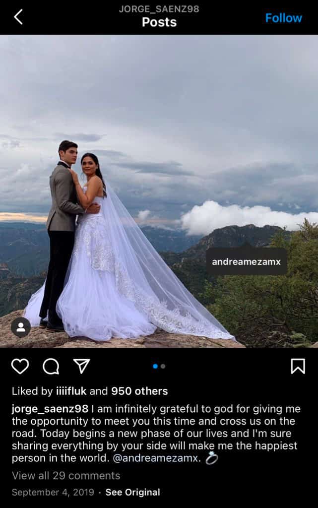 Old photo of Miss Universe Andrea Meza in a wedding shoot goes viral after coronation