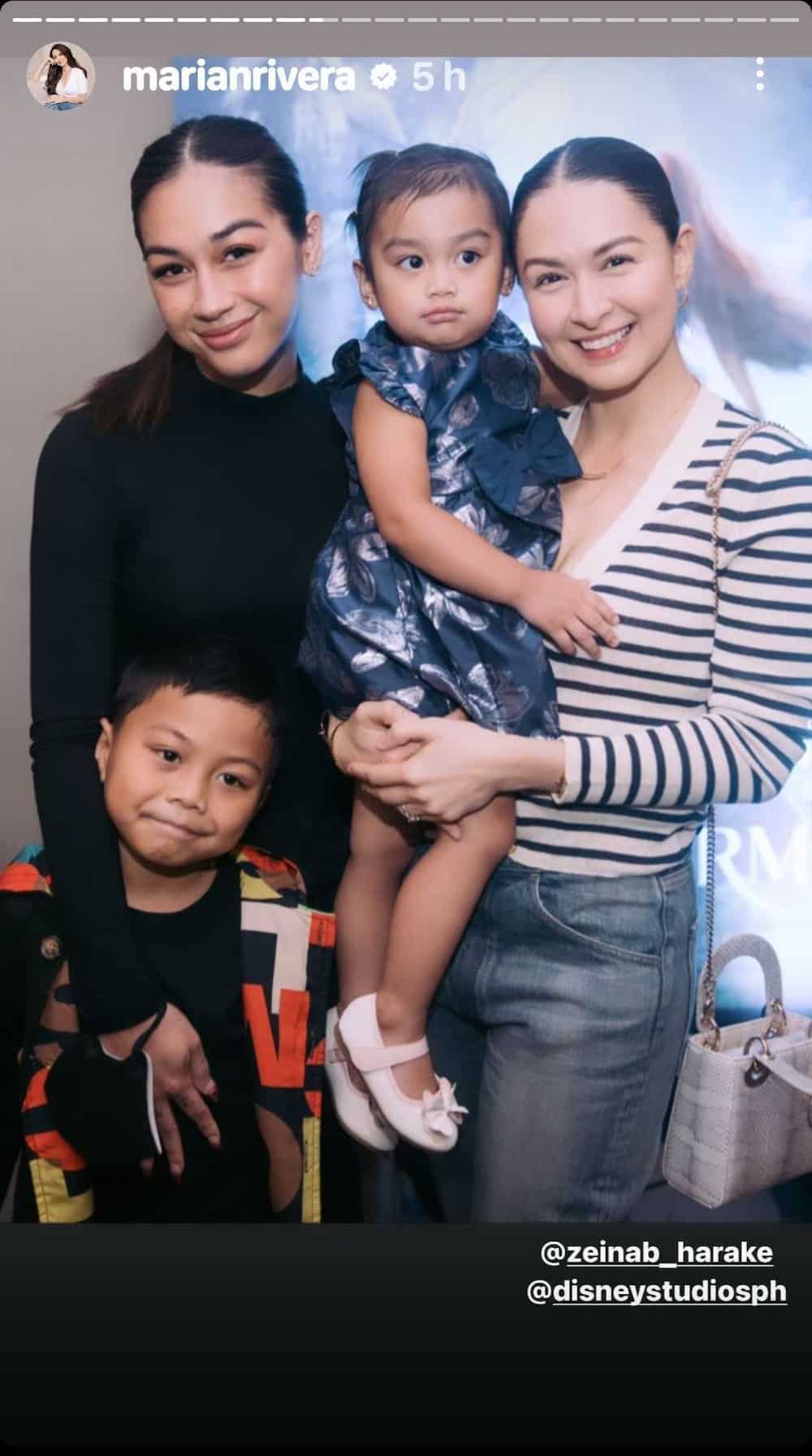 Zeinab Harake and kids' adorable snaps with Marian Rivera and Zia Dantes go viral