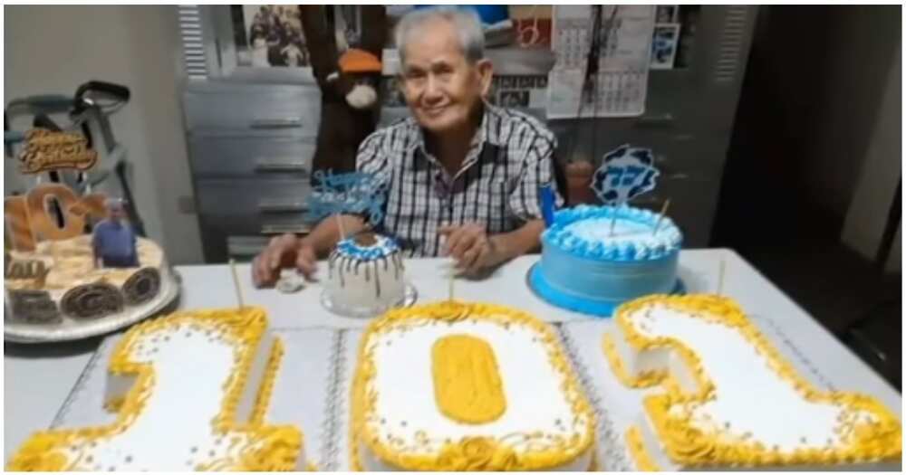 101-anyos na lolo, piniling tumulong kaysa mag-party para sa kanyang kaarawan