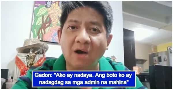 Larry Gadon claims he got cheated in the elections - KAMI.COM.PH