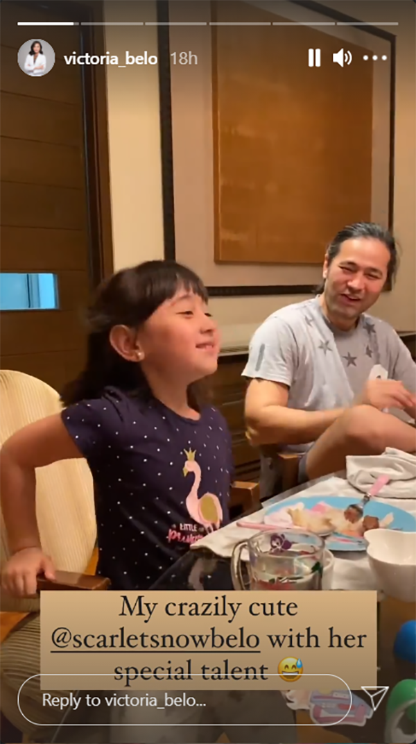 Hayden Kho calls Scarlet Snow Belo's amazing talent "crazy"