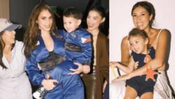 Max Collins celebrates son baby Skye’s 2nd birthday with friends