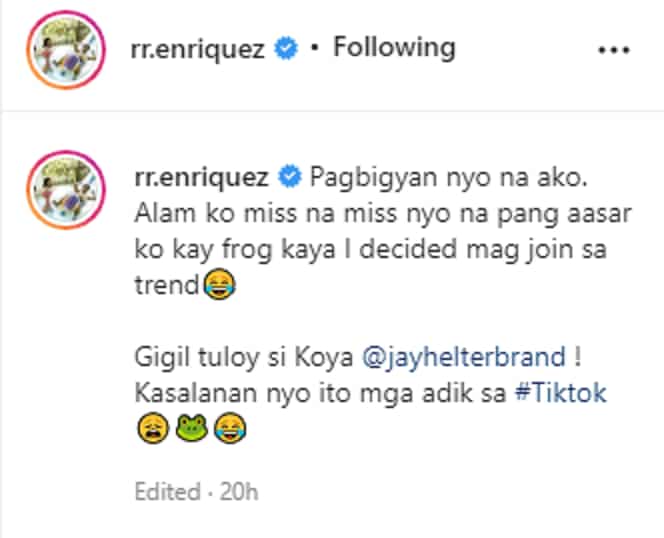 RR Enriquez pulls hilarious TikTok prank on partner Jayjay Helterbrand