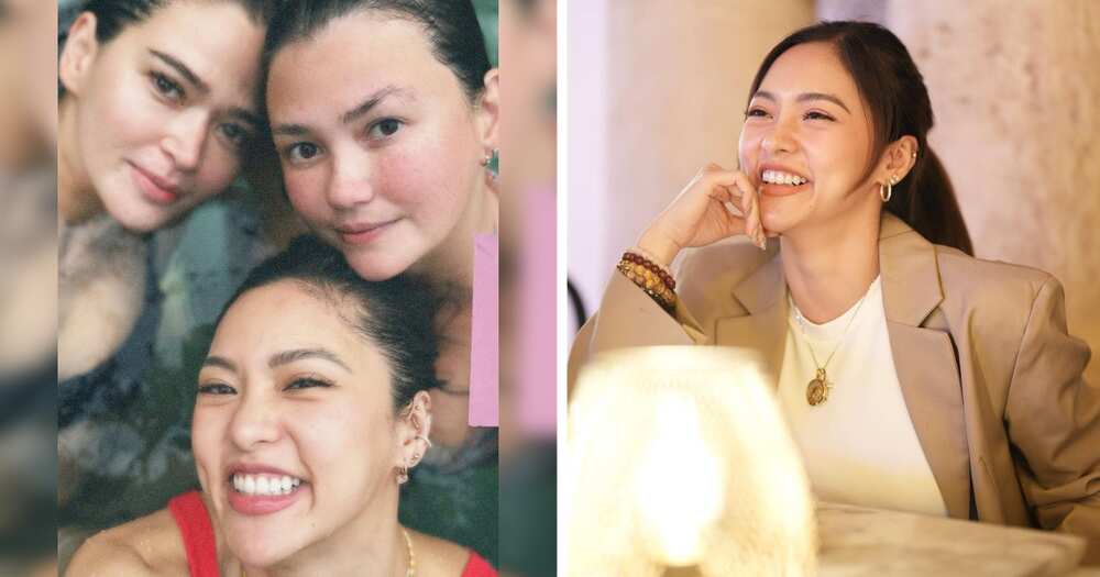 Kim Chiu shares lovely video call moment with Angelica Panganiban, Bela Padilla