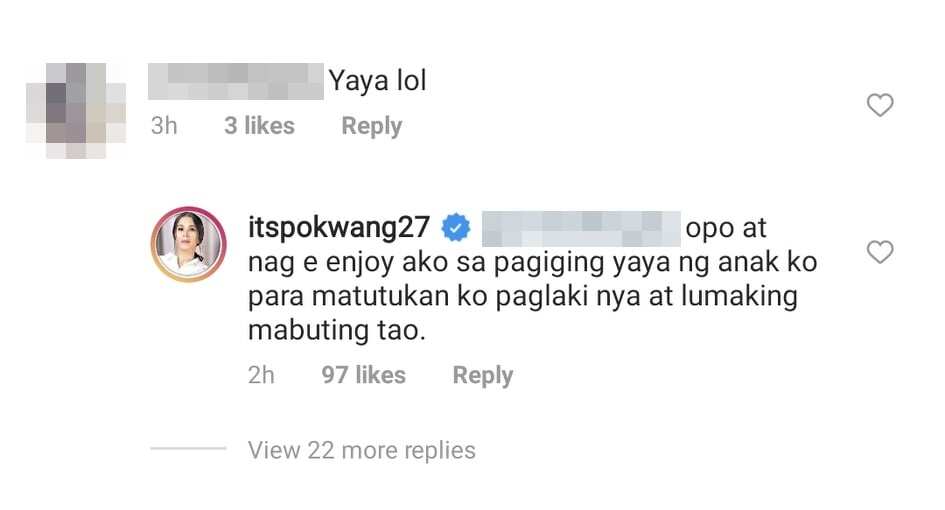 Pokwang, matapang na sinagot ang basher na tinawag siyang "yaya"