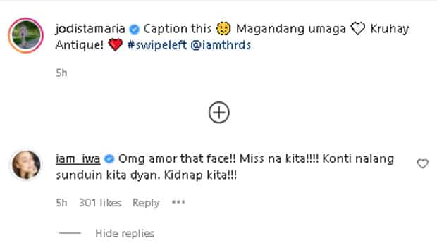 Iwa Moto, nawindang sa "face" ni Jodi Sta. Maria habang nagra-rapids