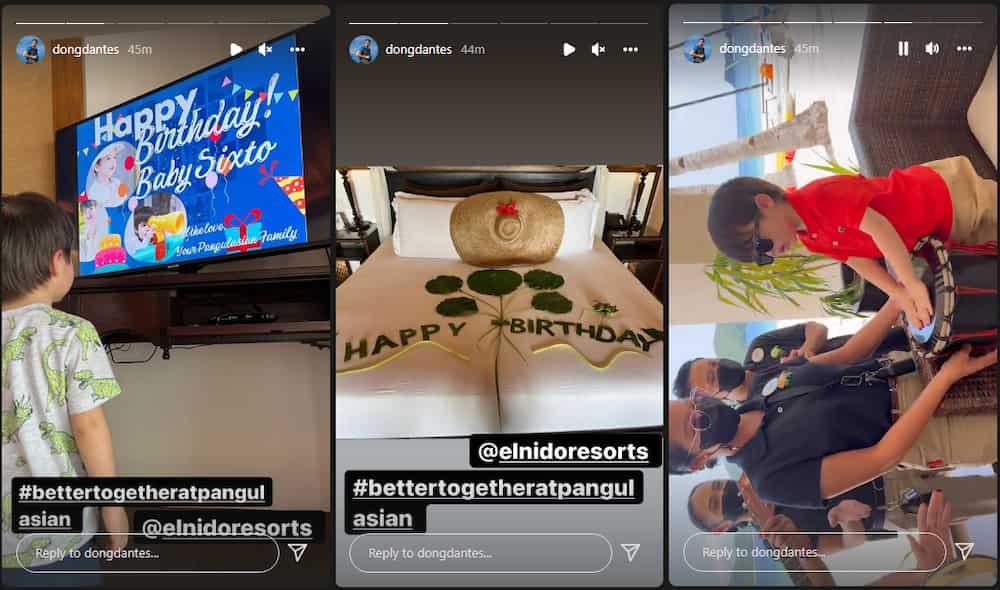 Marian Rivera, Dingdong Dantes share glimpses of Ziggy’s birthday celebration in El Nido Marian Rivera, Dingdong Dantes share glimpses of Ziggy’s birthday celebration in El Nido