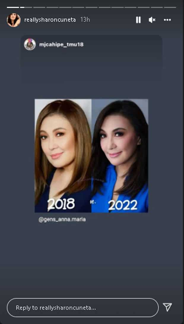 Sharon Cuneta, lalong gumanda; mga pics niya noon at ngayon ikinumpara