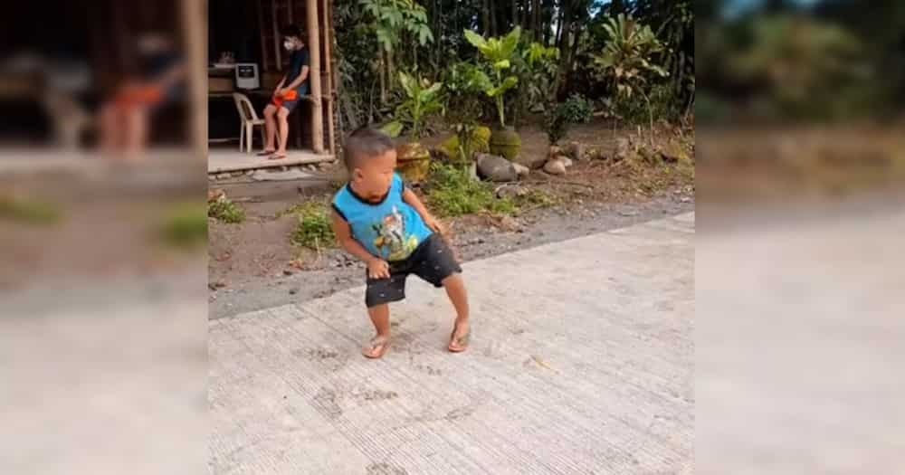 Child's "bulate dance" goes viral for his almost worm-like body