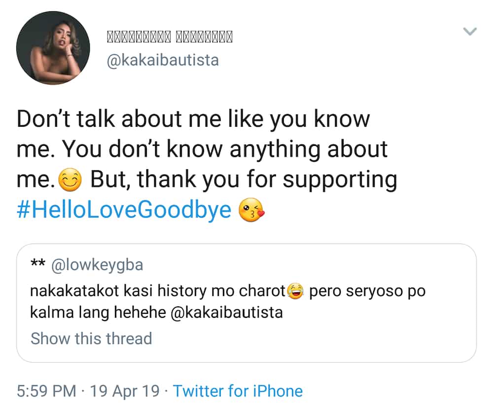 Kakai Bautista slams basher over malicious tweet about her video with Alden Richards