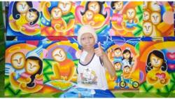 11-anyos na bone cancer patient, lalong gumaling sa pagguhit kahit putol na ang isang braso