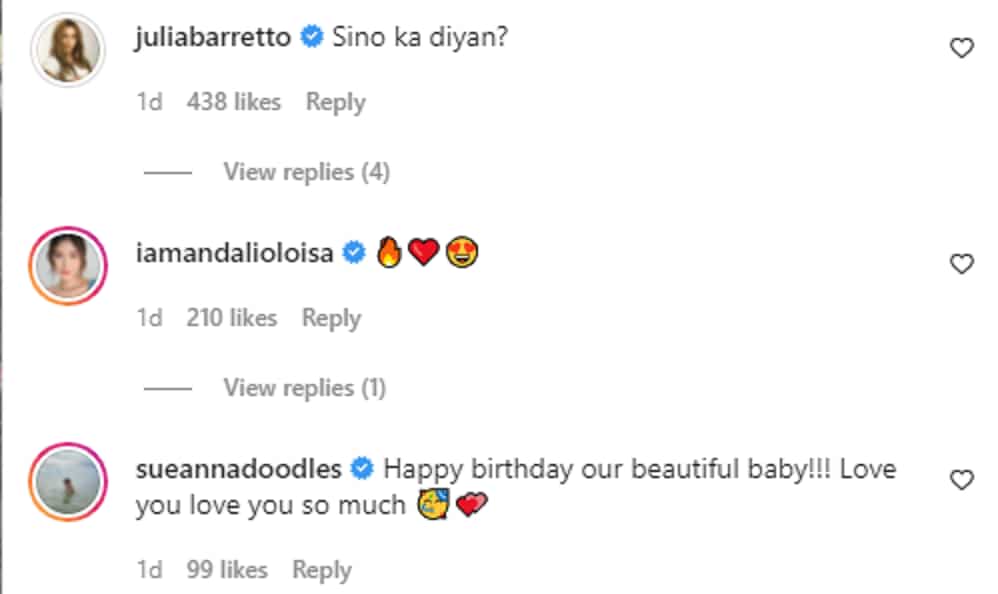 Julia Barretto adorably reacts to Awra Briguela's stunning birthday photoshoot: "sino ka dyan?" Julia Barretto adorably reacts to Awra Briguela's stunning birthday photoshoot: "sino ka dyan?"