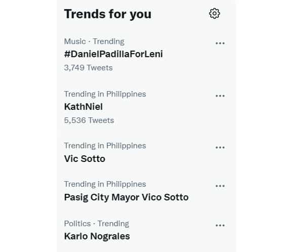 "Daniel Padilla for Leni" trends on Twitter amid actor’s viral photos with Robredo’s campaign sticker