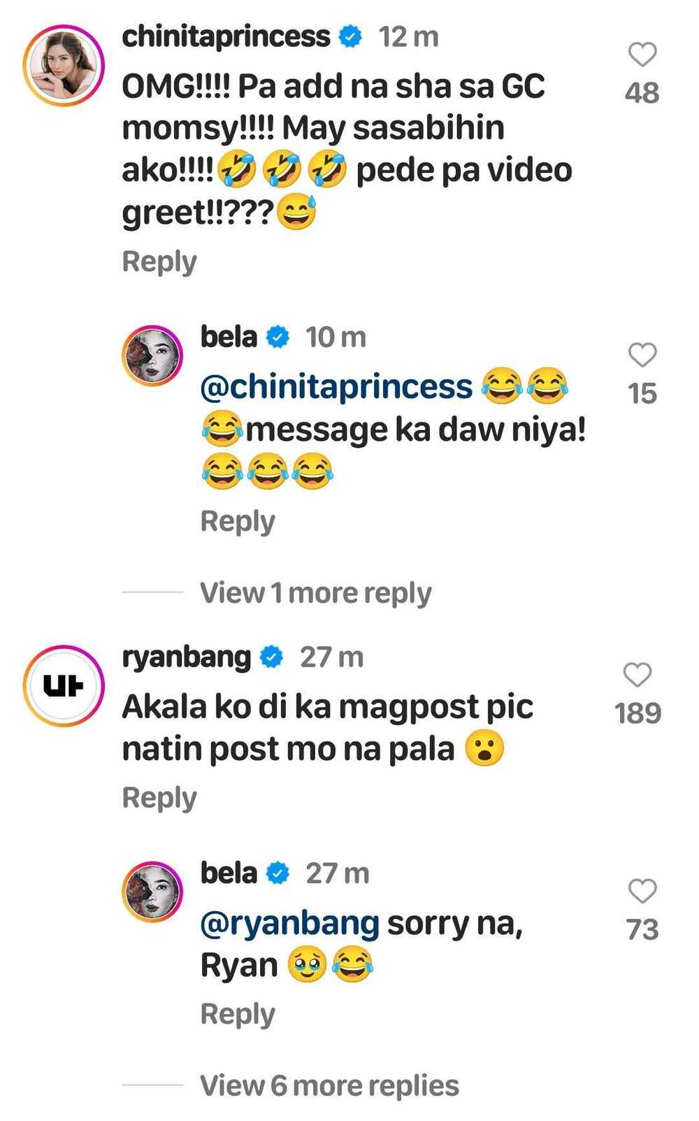Celebrites gush over Bela Padilla and Song Jong-Ki’s photo together Celebrites gush over Bela Padilla and Song Jong-Ki’s photo together