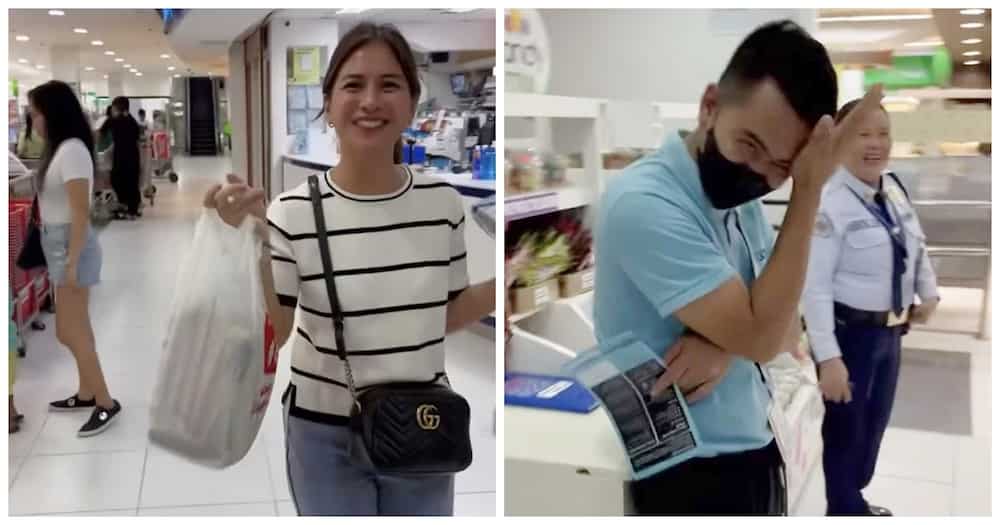 Kaye Abad, muling pinagtripan ang 'bodyguards' issue niya sa bagong viral video Kaye Abad, muling pinagtripan ang 'bodyguards' issue niya sa bagong viral video