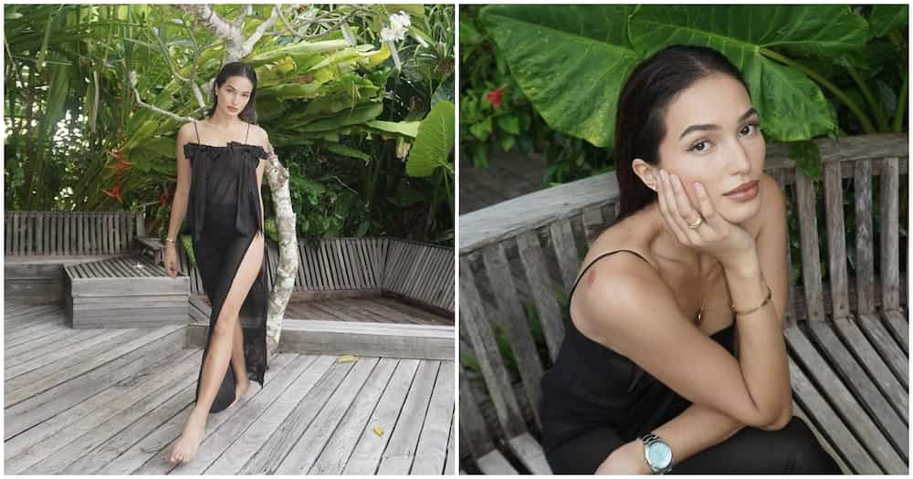 Sarah Lahbati stuns and wows netizens with her all-black OOTD photos