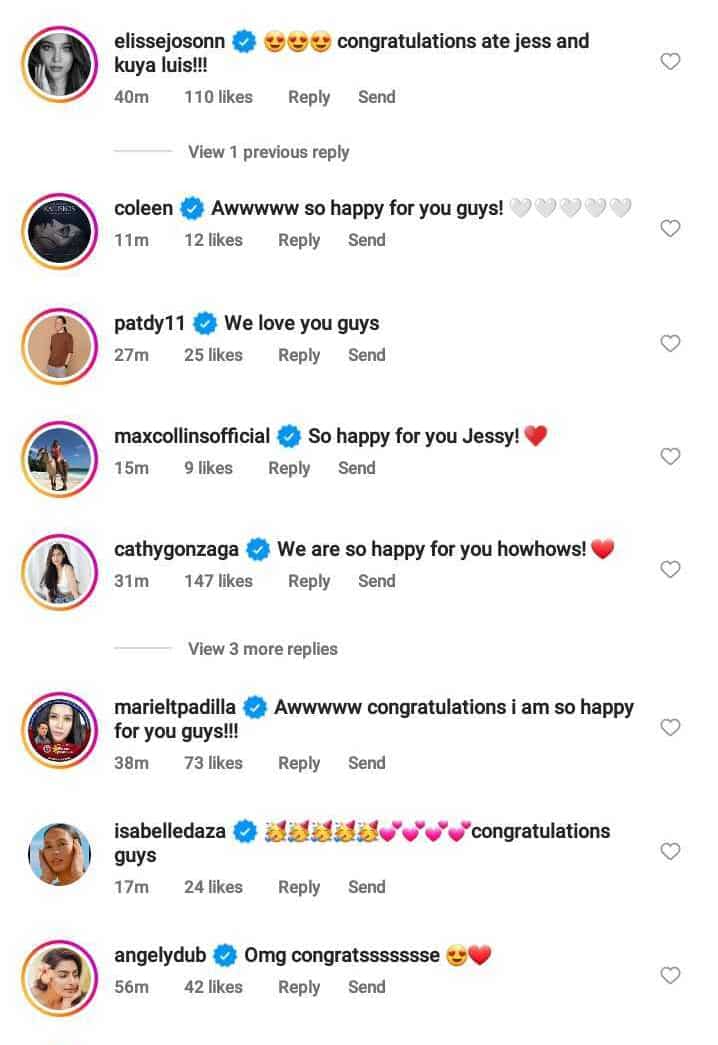 Celebrities react to Jessy Mendiola, Luis Manzano's pregnancy announcement