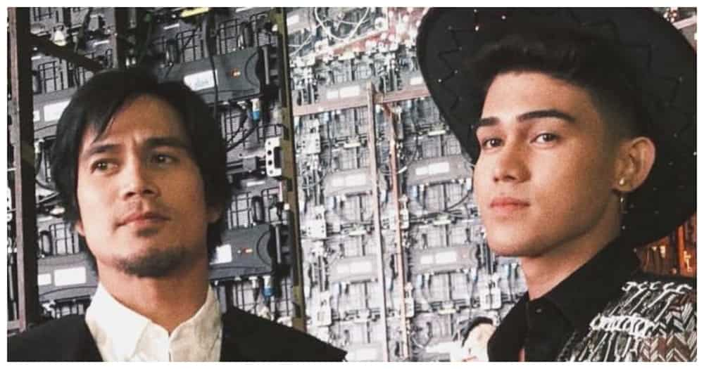 Iñigo Pascual and his dad Piolo @inigopascual