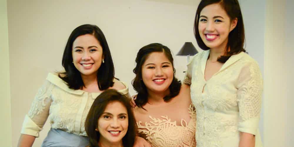 Leni Robredo is a proud mom to daughter Tricia after finishing MD & MBA degrees at the same time Leni Robredo is a proud mom to daughter Tricia after finishing MD & MBA degrees at the same time