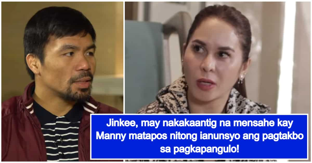 Jinkee Pacquiao posts cryptic message about “jealous” people