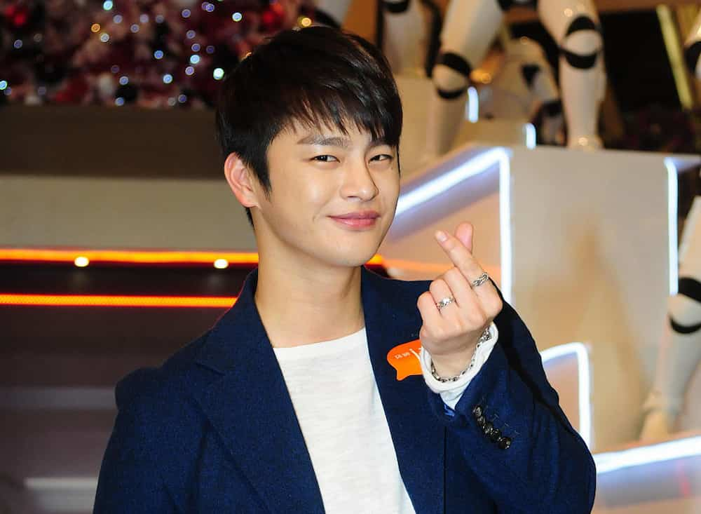 South Korean actor Ji Chang-Wook attends the press conference for News  Photo - Getty Images