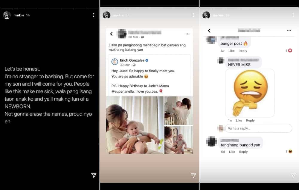 Janella Salvador posts heartfelt message to baby Jude after bashers insulted his face