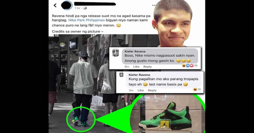 Kiefer Ravena slams netizen over unreleased Jordan shoe comment Kiefer Ravena slams netizen over unreleased Jordan shoe comment
